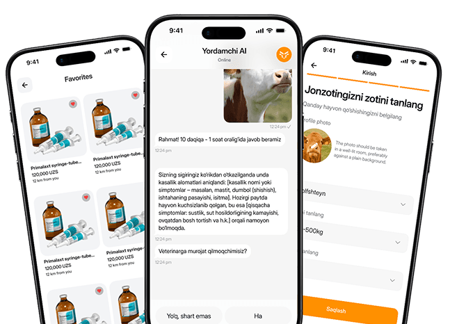 Livestock App on Phones